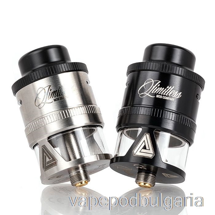 Vape 10000 Дръпки Limitless Mod Co. Rdta Prime 26mm черен